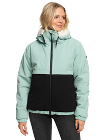 11 Isanna - Reversible Winter Jacket for Women Blue ERJJK03555 Roxy