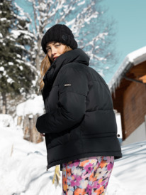 1 Winter Rebel - Winter-Bomberjacke für Frauen Schwarz ERJJK03556 Roxy