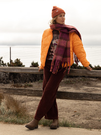 2 Wind Swept - Veste matelassée compacte pour Femme Orange ERJJK03557 Roxy