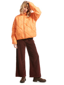 7 Wind Swept - Veste matelassée compacte pour Femme Orange ERJJK03557 Roxy