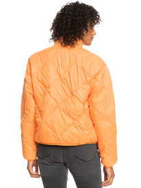 14 Wind Swept - Veste matelassée compacte pour Femme Orange ERJJK03557 Roxy