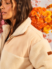 8 Miracle Mile - Quilted Jacket for Women Brown ERJJK03569 Roxy