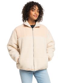 9 Miracle Mile - Quilted Jacket for Women Brown ERJJK03569 Roxy