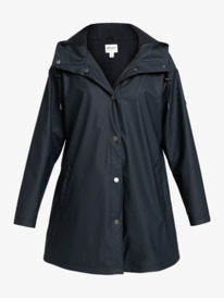 7 Rain Dance - Veste imperméable pour Femme Noir ERJJK03572 Roxy