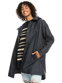 4 Rain Dance - Veste imperméable pour Femme Noir ERJJK03572 Roxy