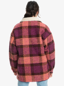 15 Passage Of Time - Casaco estilo camisa para Mulher Vermelho ERJJK03575 Roxy