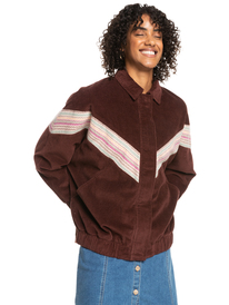 8 Ocean Talk - Giacca di velluto da Donna Red ERJJK03576 Roxy