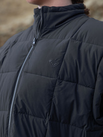 1 Waves Of Warmth - Quilted Vest for Women Black ERJJK03578 Roxy