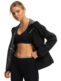 1 Bold Moves - Veste coupe-vent technique pour Femme Noir ERJJK03581 Roxy