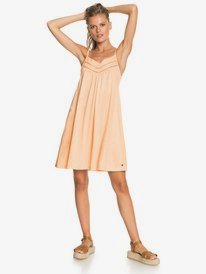 3 Rare Feeling - Trägerkleid für Frauen Orange ERJKD03295 Roxy