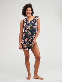 4 Surfs Up Printed - Vestito in jersey da Donna  ERJKD03422 Roxy