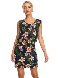 6 Surfs Up Printed - Vestito in jersey da Donna  ERJKD03422 Roxy