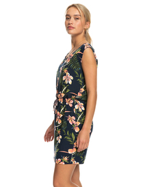 7 Surfs Up Printed - Vestito in jersey da Donna  ERJKD03422 Roxy