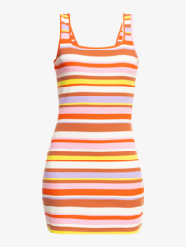 12 Surf.Kind.Kate. Rib Knit Dress Orange ERJKD03428 Roxy