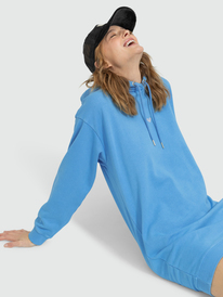 2 Surfing - Übergroßes Sweatshirtkleid für Frauen Blau ERJKD03430 Roxy