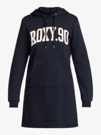 5 Half Time - Hooded Dress for Women Black ERJKD03464 Roxy