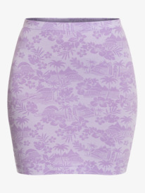 6 Womens Surf.Kind.Kate. Mini Skirt Purple ERJKK03042 Roxy