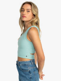 1 Good Keepsake Crop Top Blue ERJKT03648 Roxy