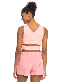4 Good Keepsake Crop Top Pink ERJKT03648 Roxy