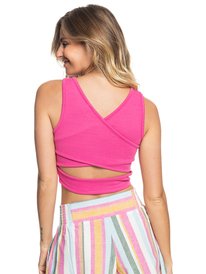 4 Good Keepsake Crop Top Pink ERJKT03648 Roxy