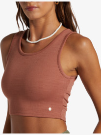 2 Good Keepsake Crop Top Pink ERJKT03648 Roxy