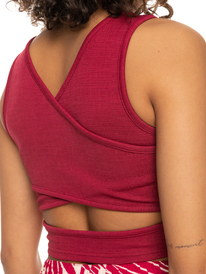 4 Good Keepsake Crop Top Pink ERJKT03648 Roxy