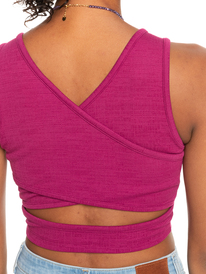 14 Good Keepsake Crop Top Pink ERJKT03648 Roxy