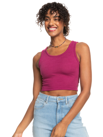 10 Good Keepsake Crop Top Pink ERJKT03648 Roxy
