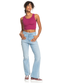 12 Good Keepsake Crop Top Pink ERJKT03648 Roxy
