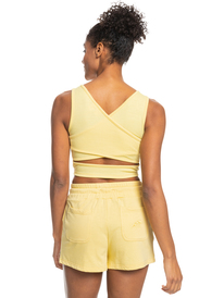 3 Good Keepsake Crop Top Yellow ERJKT03648 Roxy