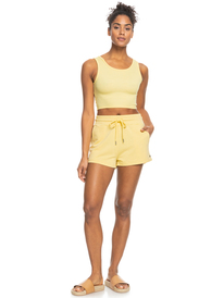 2 Good Keepsake Crop Top Yellow ERJKT03648 Roxy