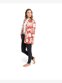 9 Spring Muse 2022 - Haut col montant côtelé pour Femme Blanc ERJKT03763 Roxy
