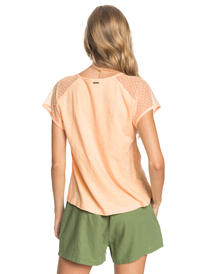 Crystal Water - Short Sleeve Top for Women  ERJKT03768