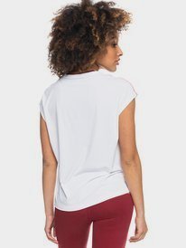 3 Training - T-shirt technique pour Femme Blanc ERJKT03811 Roxy