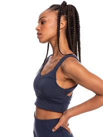 1 Dance Away - Brassière maintien classique pour Femme Bleu ERJKT03862 Roxy