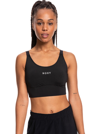 0 Boogie - Brassière de sport maintien supérieur pour Femme Noir ERJKT03865 Roxy