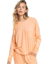 roxy, Just Perfection - Sweatshirt para Mulheres jovens, CANTALOUPE (mge0) Just Perfection - Sweatshirt for Women ERJKT03890