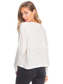 roxy, Womens Current Mood Cosy Top, TAPIOCA SPIRAL TIE DYE (teh8) Current Mood - Cosy Top for Women ERJKT03897