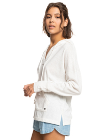 1 Paddle Out Knit Top White ERJKT03903 Roxy