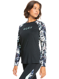 5 Save The Day - Workout-T-Shirt für Frauen Schwarz ERJKT03924 Roxy