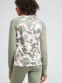 roxy, Big Gel 2022 - Langärmliges Funktions-Oberteil für Frauen, DEEP LICHEN GREEN NIMAL (tpc6) Big Gel 2022 - Technical Long Sleeve Top for Women ERJKT03927