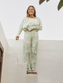 1 Endless Daze 2022 - Kapuzenpulli für Frauen Grün ERJKT03931 Roxy