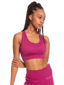 3 Time To Pretend - Sport-BH für Frauen Rosa ERJKT03934 Roxy