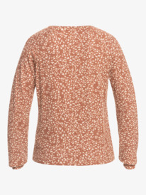 9 Womens Anchors Away Cosy Top Brown ERJKT03951 Roxy