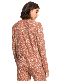 7 Womens Anchors Away Cosy Top Brown ERJKT03951 Roxy