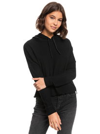 0 Twilight Mood Thermal Hoodie Black ERJKT03953 Roxy
