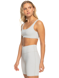 8 Kelia Sports Bra Grey ERJKT03964 Roxy