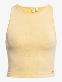 5 Never Ending Vacay - Débardeur côtelé pour Femme Orange ERJKT03967 Roxy