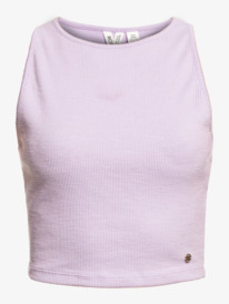 5 Never Ending Vacay - Top sin Mangas en Punto Canalé para Mujer Violeta ERJKT03967 Roxy