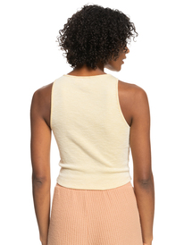 roxy, Never Ending Vacay - Rippstrick-Top für Frauen, FLAX (nfk0) Never Ending Vacay - Rib Knit Vest Top for Women ERJKT03967